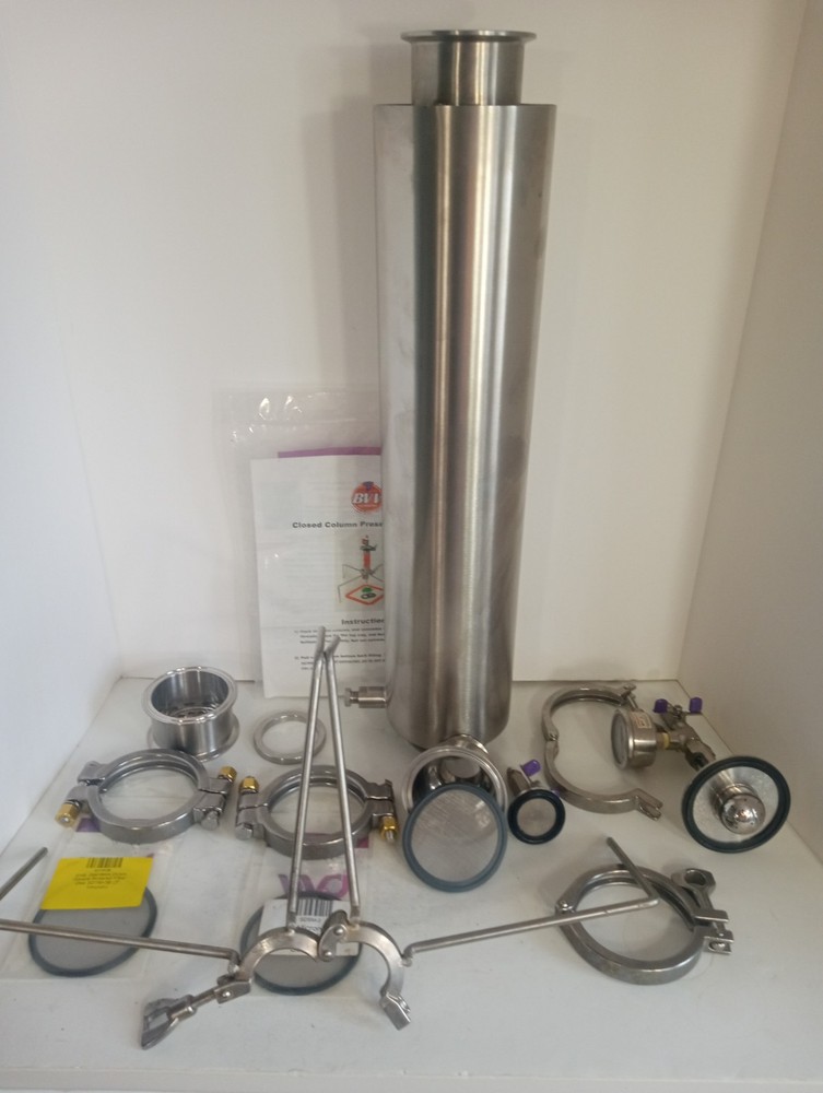 24" Portable Closed Column Vacuum Chamber Open Blast Extractor With Crc Kit