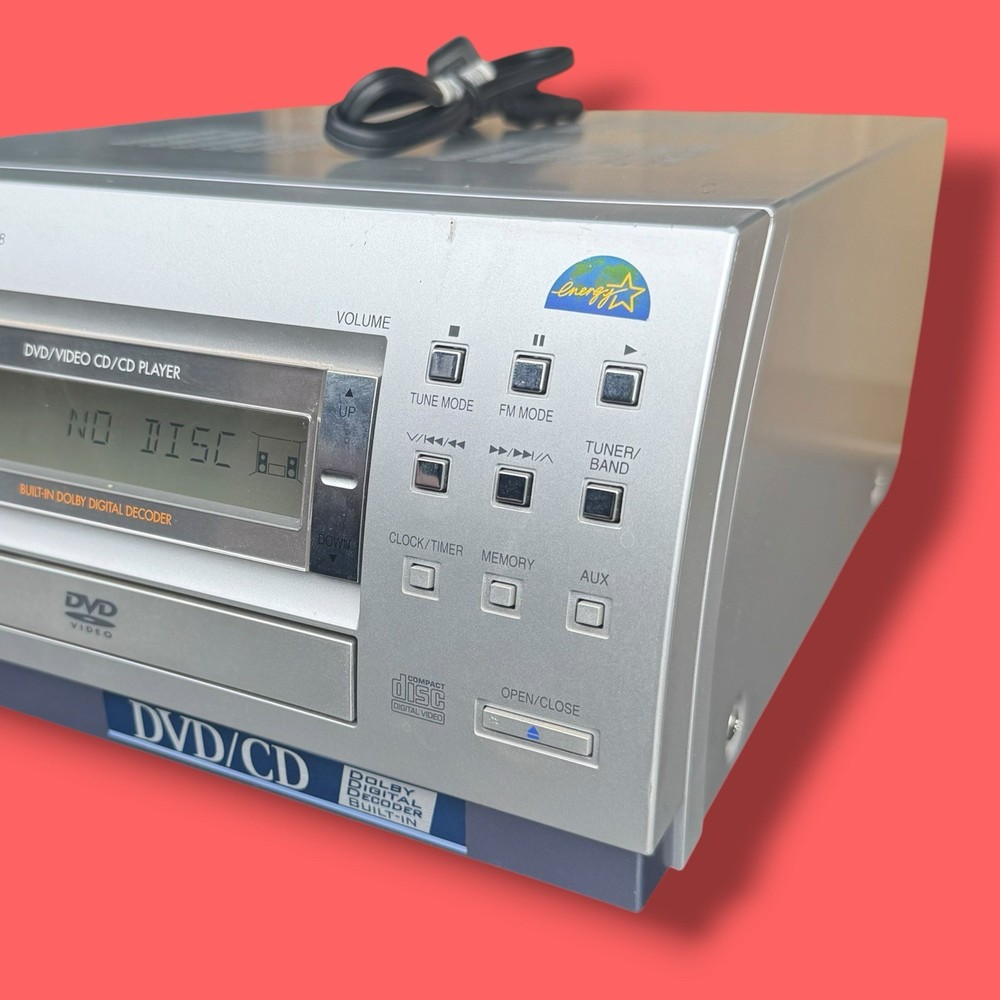 Panasonic SA-PM08 DVD Stereo System Silver