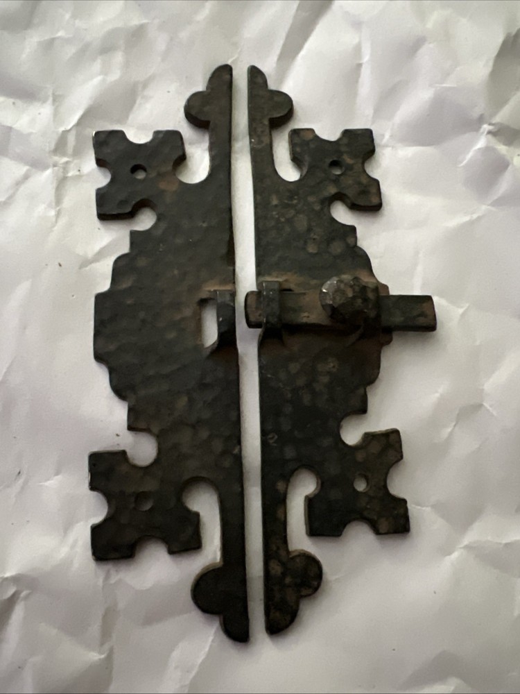 Wrought Iron Cabinet Door Latch