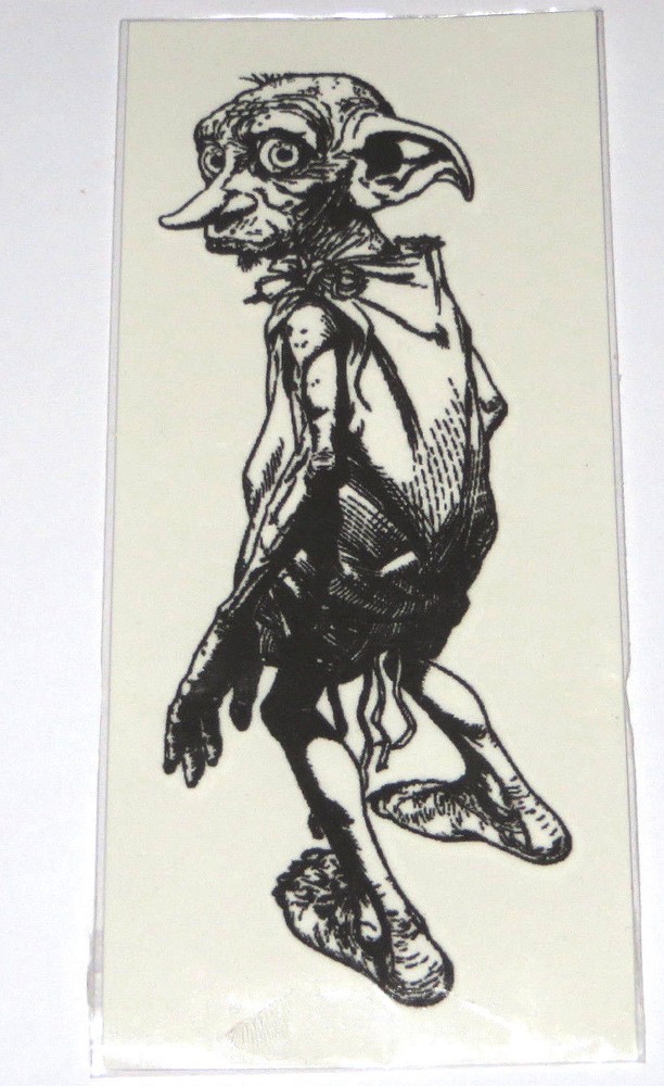HARRY POTTER'S DOBBY 4" TEMPORARY TATOO
