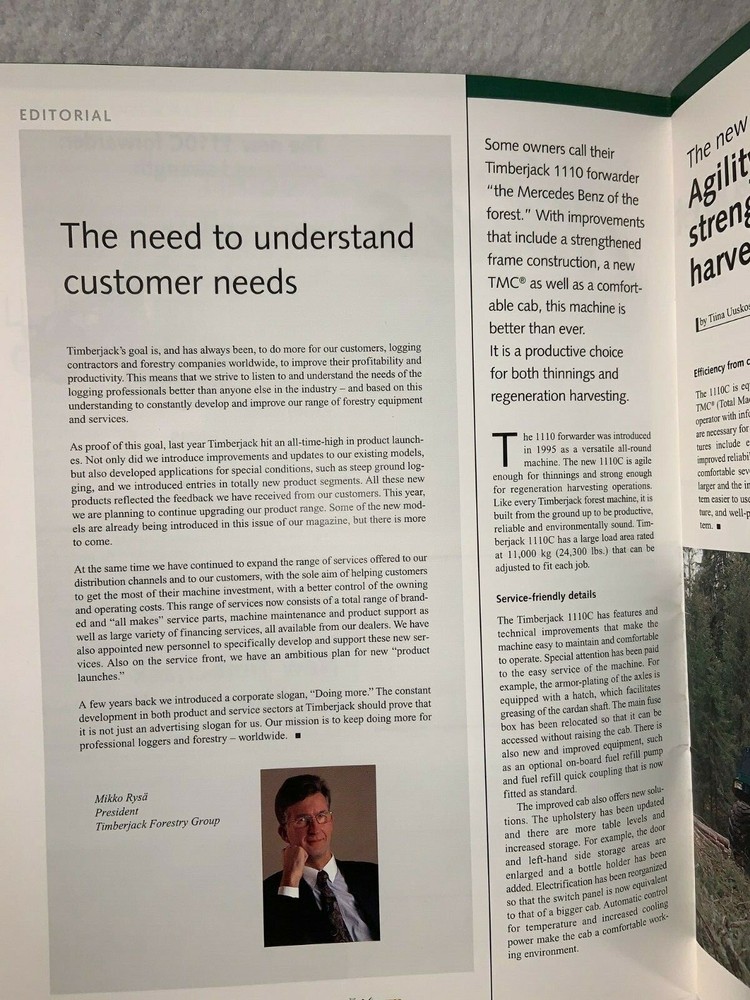 Timberjack Logging News 1/2001