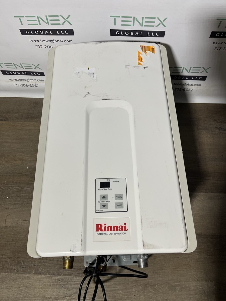 Rinnai V75iN Indoor Tankless Water Heater 180k BTU Natural Gas (B-19 #1670)