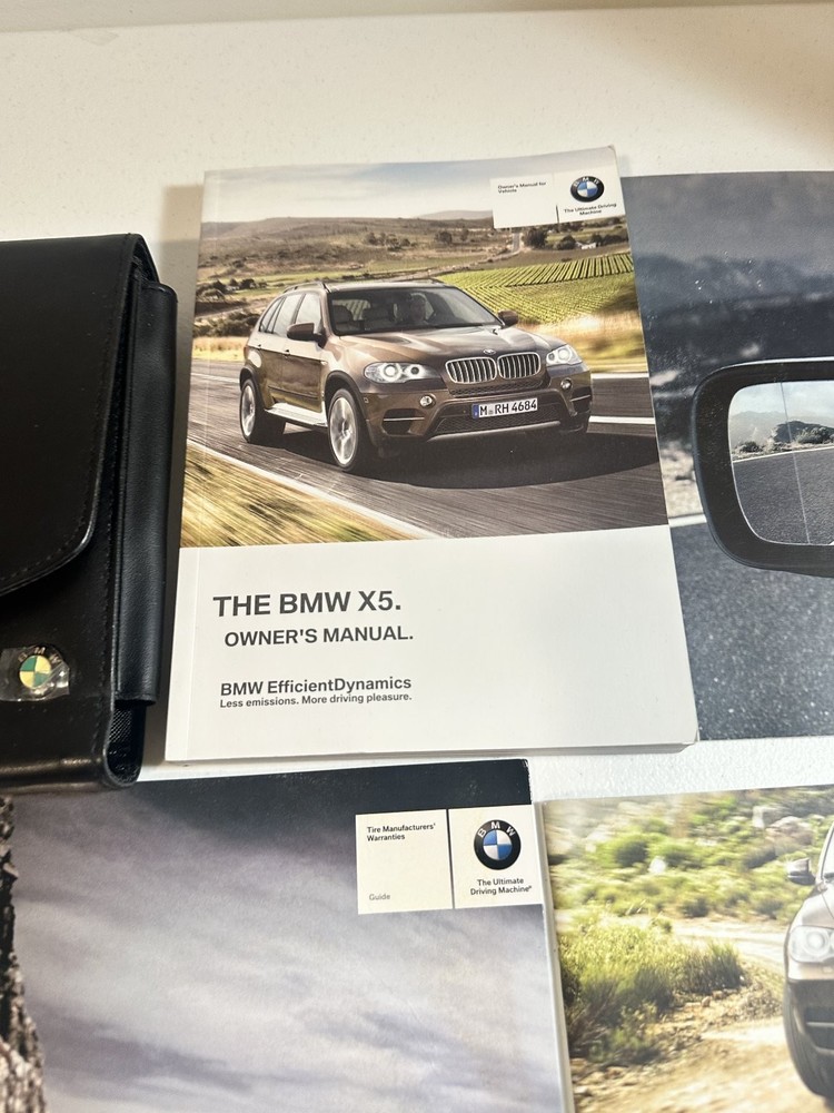 2011 BMW X5 Owner's Manual Set