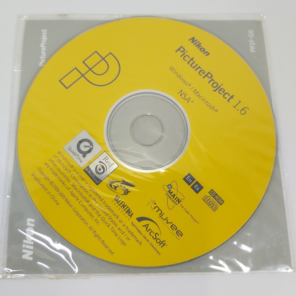 COOLPIX L4 Users Guide PICTURE PROJECT 1.6 Disc Quick Reference Guide