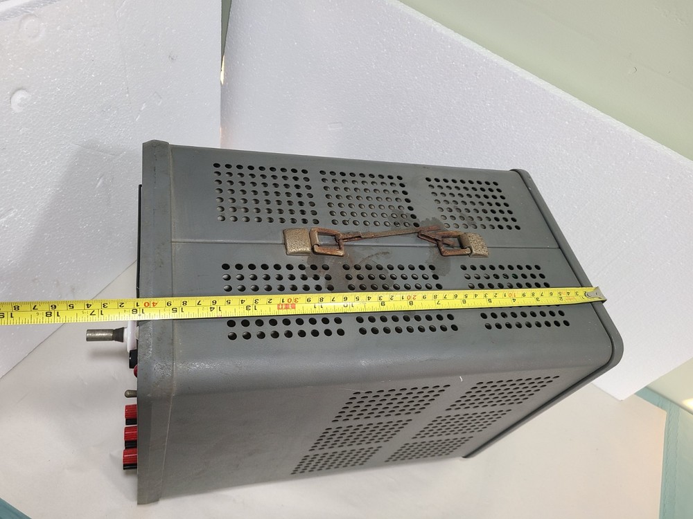 VINTAGE High Voltage 30KV DC MAX TESTER, POWERS UP, AS IS UNTESTED