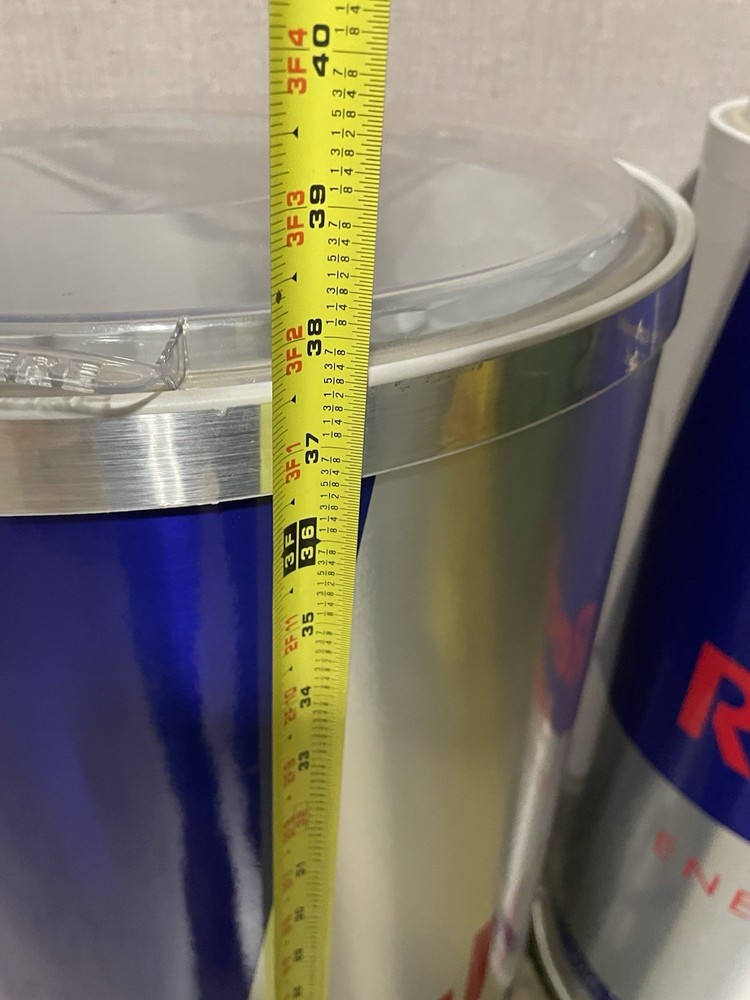 Red Bull Rolling Ice Chest (2) Tall Cans