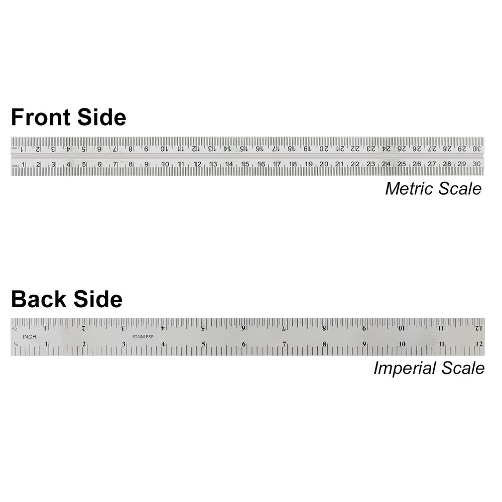 12" Adjustable Sliding Combination Square Ruler & Protractor Level Measure Me...
