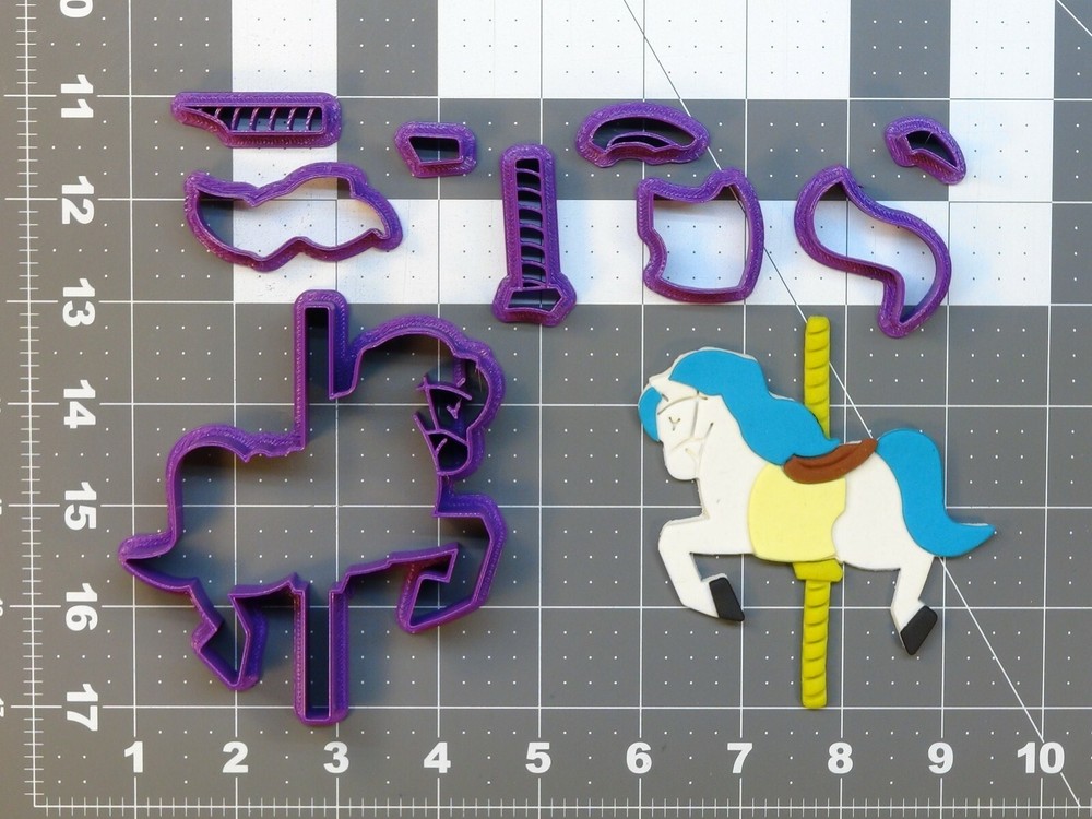 Carousel Horse 266-792 Cookie Cutter Set