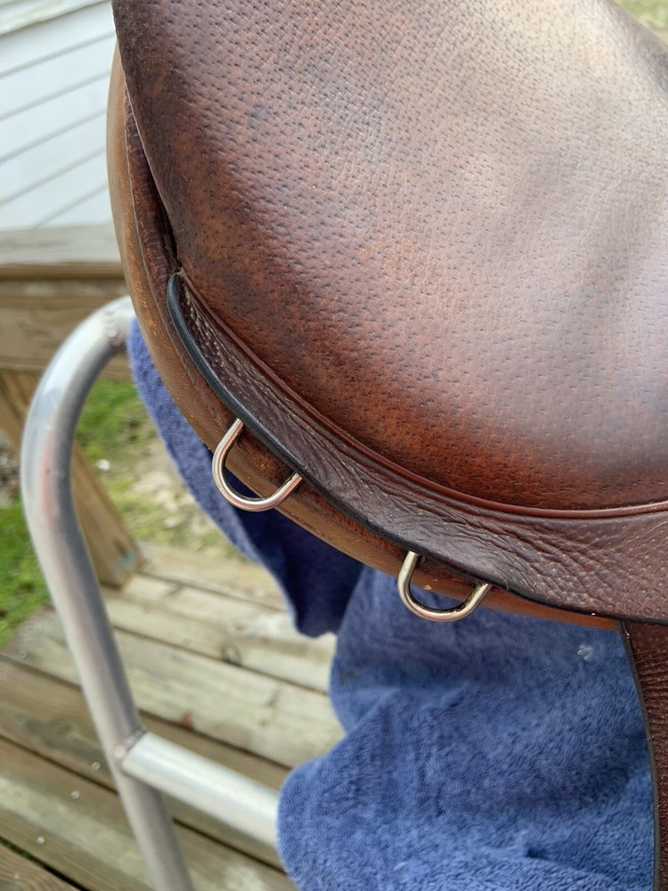 WHITMAN ALL PURPOSE JUMPING SADDLE 17.5 M tree Fox Hunting Eventing