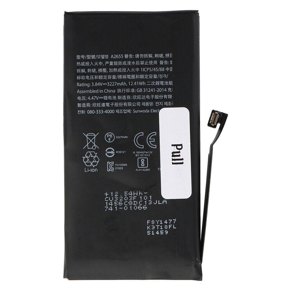 For Apple iPhone 13 Mini Battery Internal Replacement 2406 mAh + Tool Adhesive