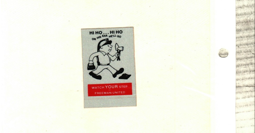 NICE OLD FREEMAN UNITED COAL MINING STICKER # 338