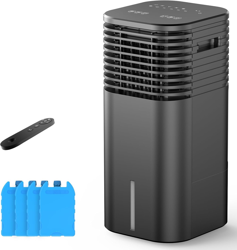 3-in-1 Portable Air Conditioner with Remote, Timer & 120° Oscillation
