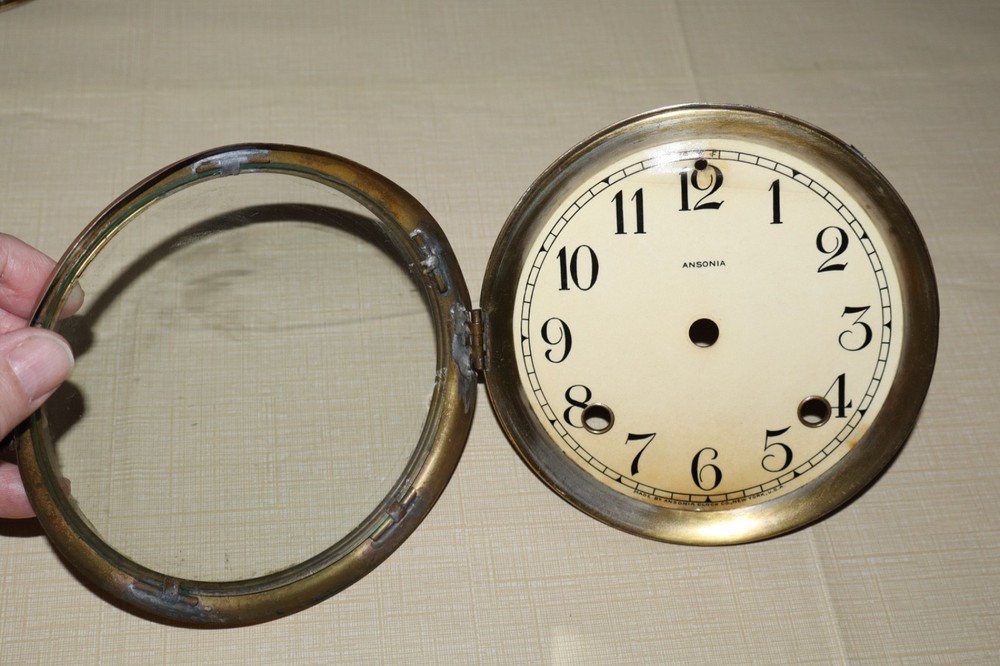 Ansonia Clock Dial and Bezel