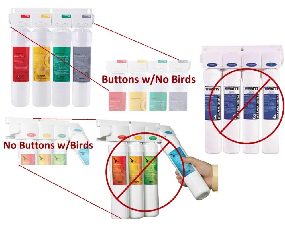 Watts Premier 105351 RO Pure Carbon Pre-Filter, Yellow