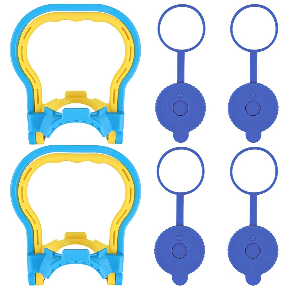 2 Pack 5 Gallon Water Bottle Handle, Stable Ergonomic Water Jug Handle, Drink...