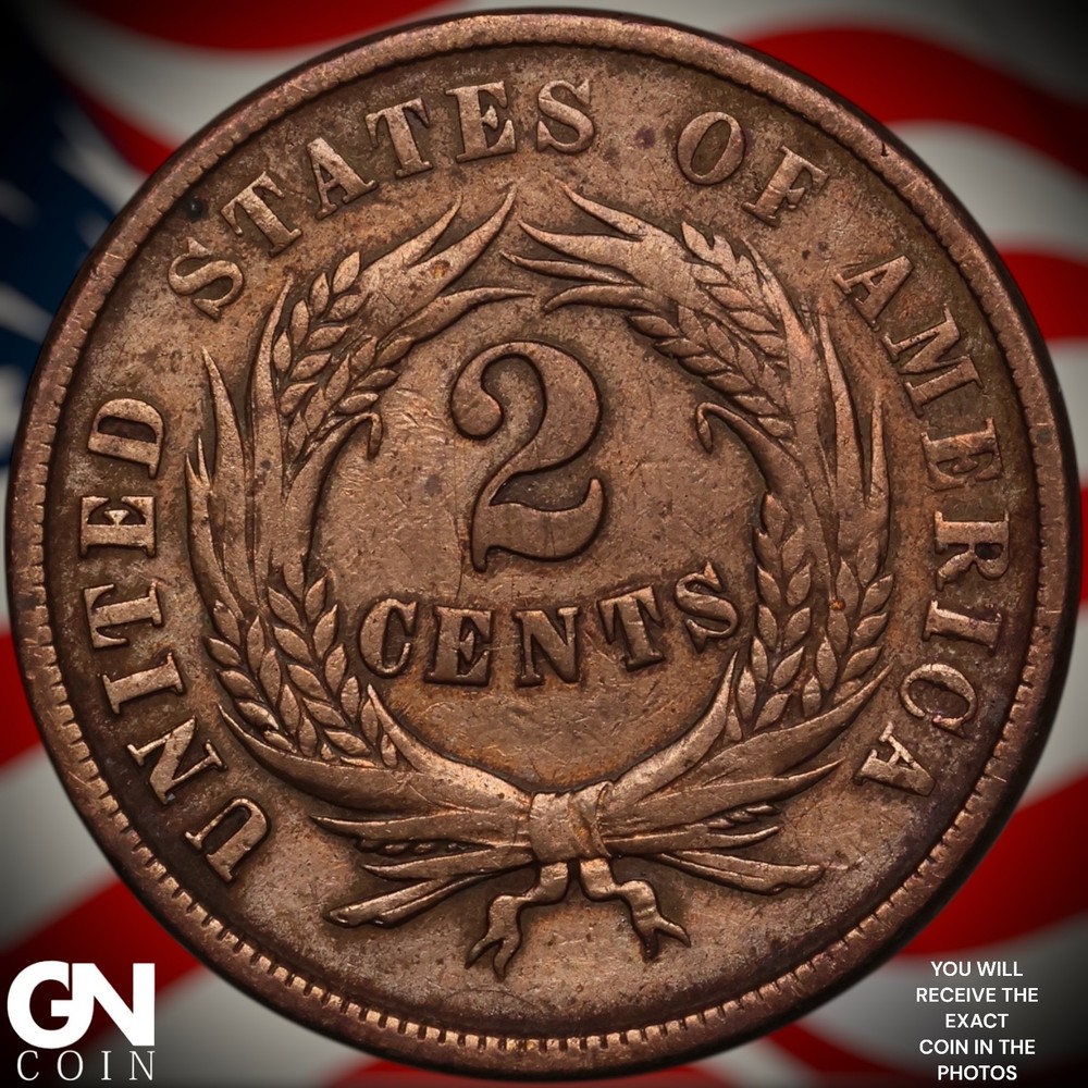 1865 2 Cent Piece A2015