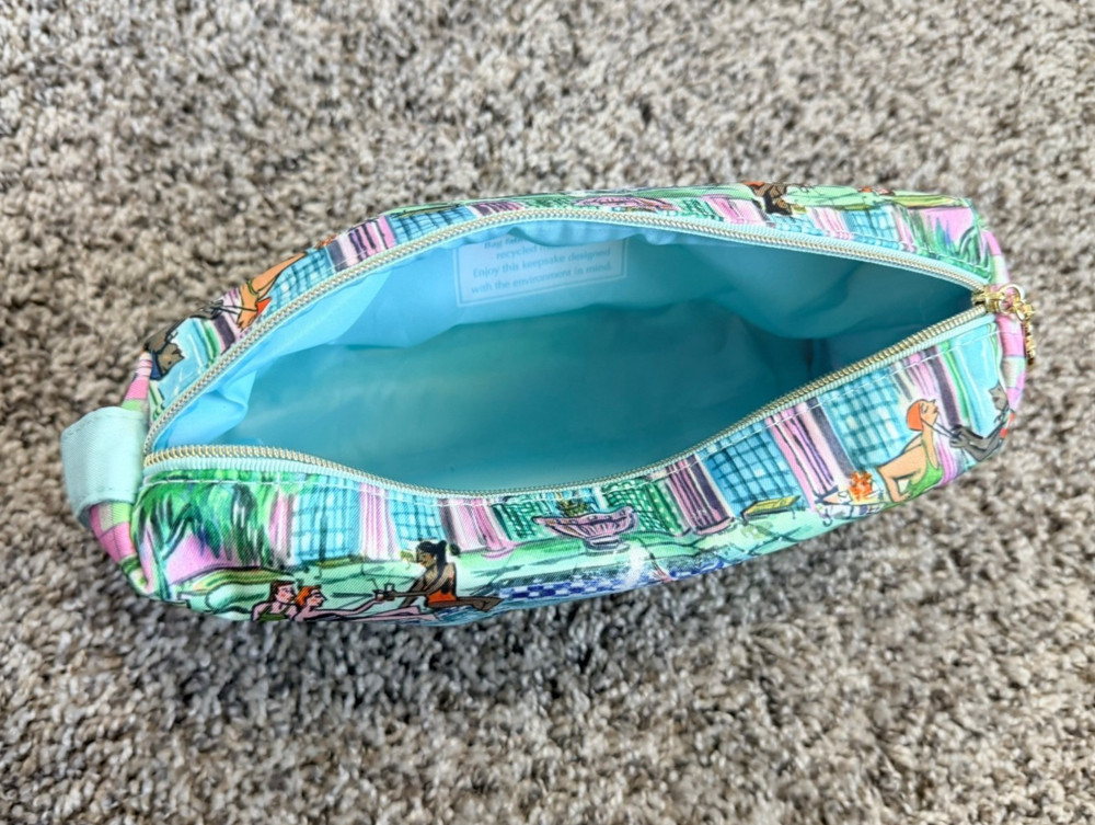 Estee Lauder Multicolor "Swimmers in the Pool" Makeup Bag