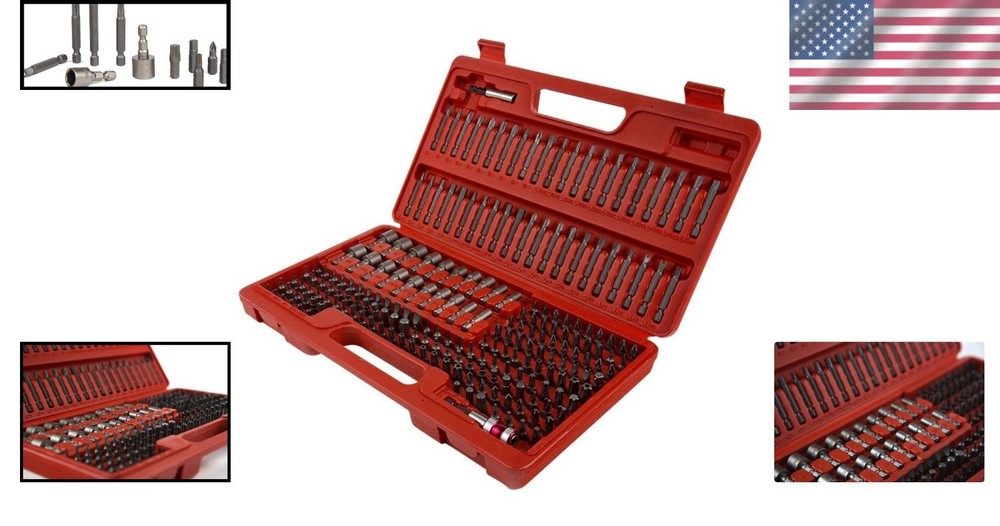 208-Pc Bit Set with Storage Case