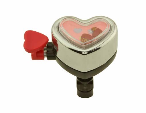 Sweet Heart Bicycle Bell Chrome