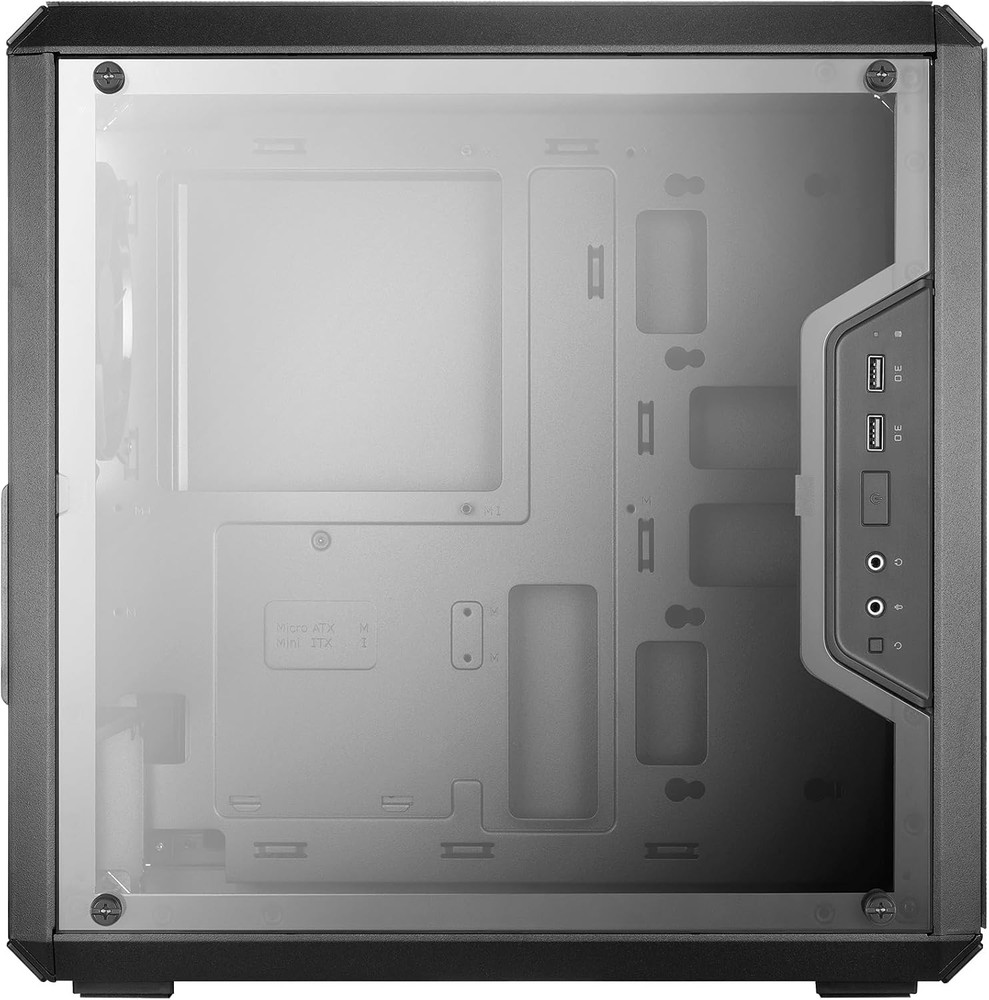 Sleek MasterBox Q300L Micro-ATX Case - Built for Performance & Versatile Setup