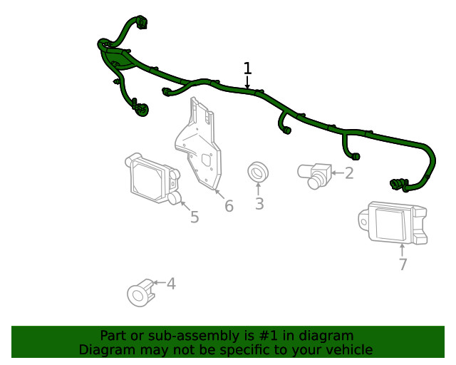 Genuine GM Harness 85560809