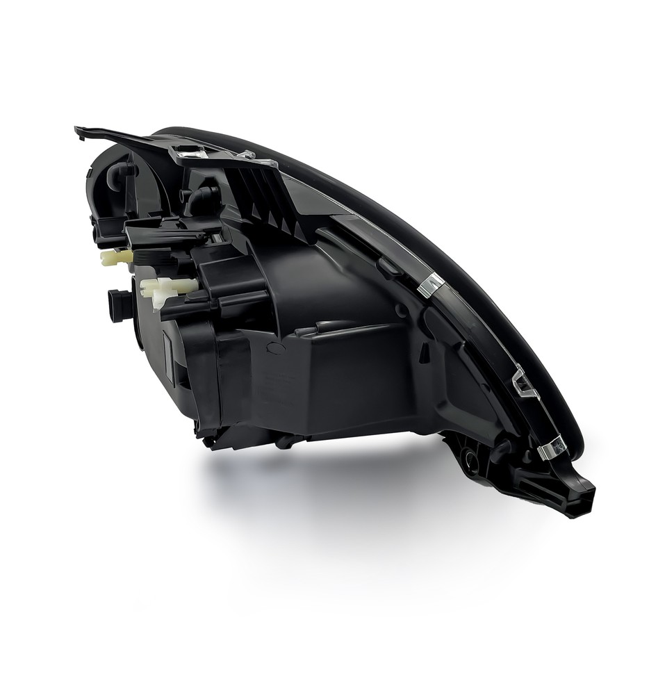 Freightliner Columbia Headlight LED Projector Stripe Crystal Pair Set 1996-2017