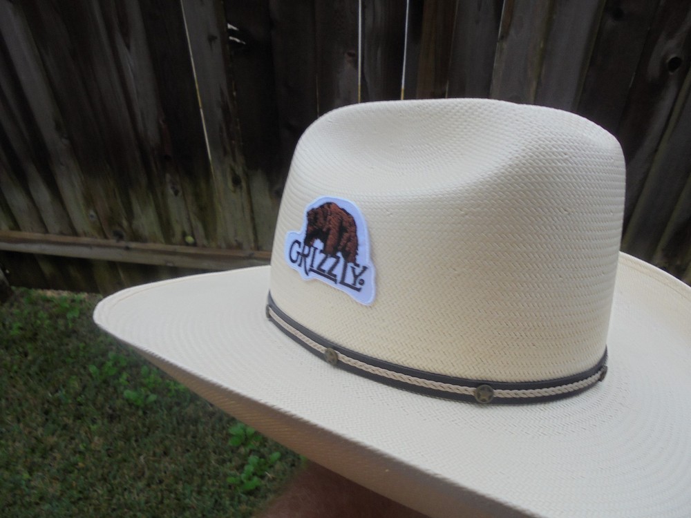 RARE GRIZZLY SNUFF HAT PATCH NEW/UNUSED