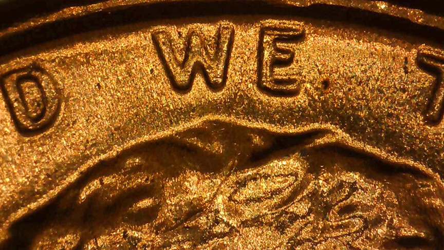 1970 D Lincoln Cent BU Red- Spike Head- Unlisted