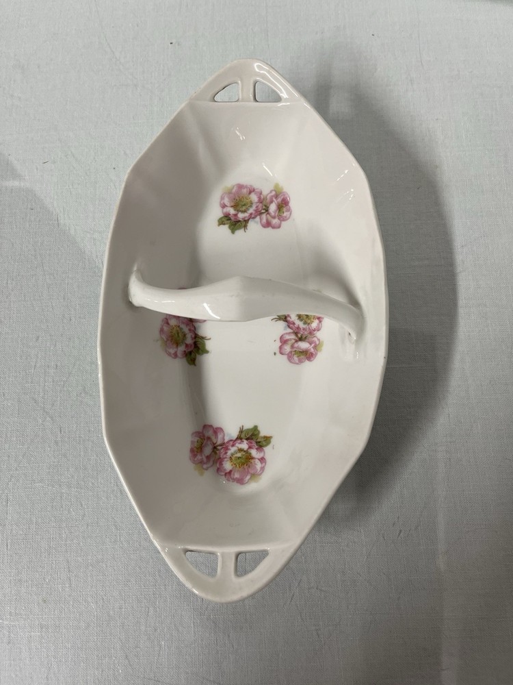 Germany Floral Handled Dish