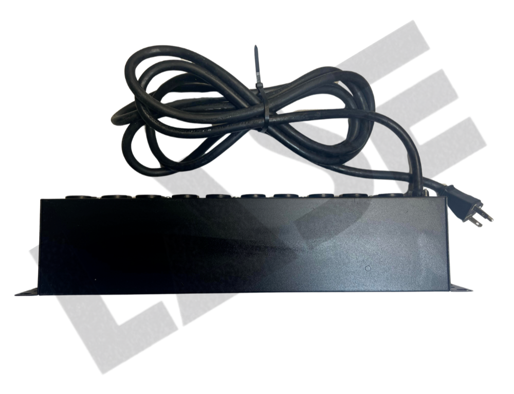 APC (AP9556) Rack Mount, Basic 1U, 20A, 120V, (10)5-20; 5-20P 10 Outlets