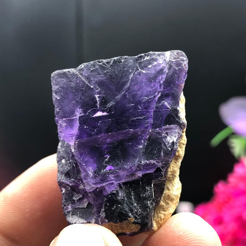 Fluorite crystal top quality AAA+ from Afghanistan 46 gram