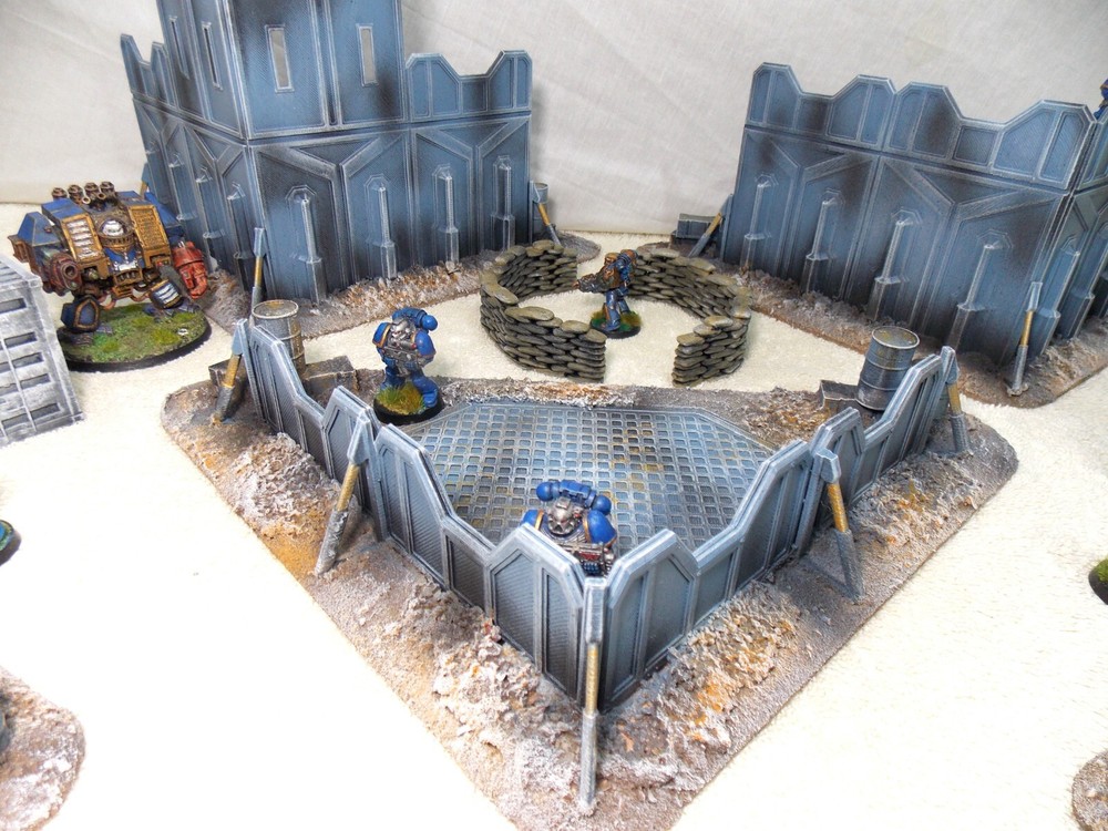 WARGAMING TERRAIN PAINTED BUNDLE 9 PIECE SET...ADVANCE ORDERS