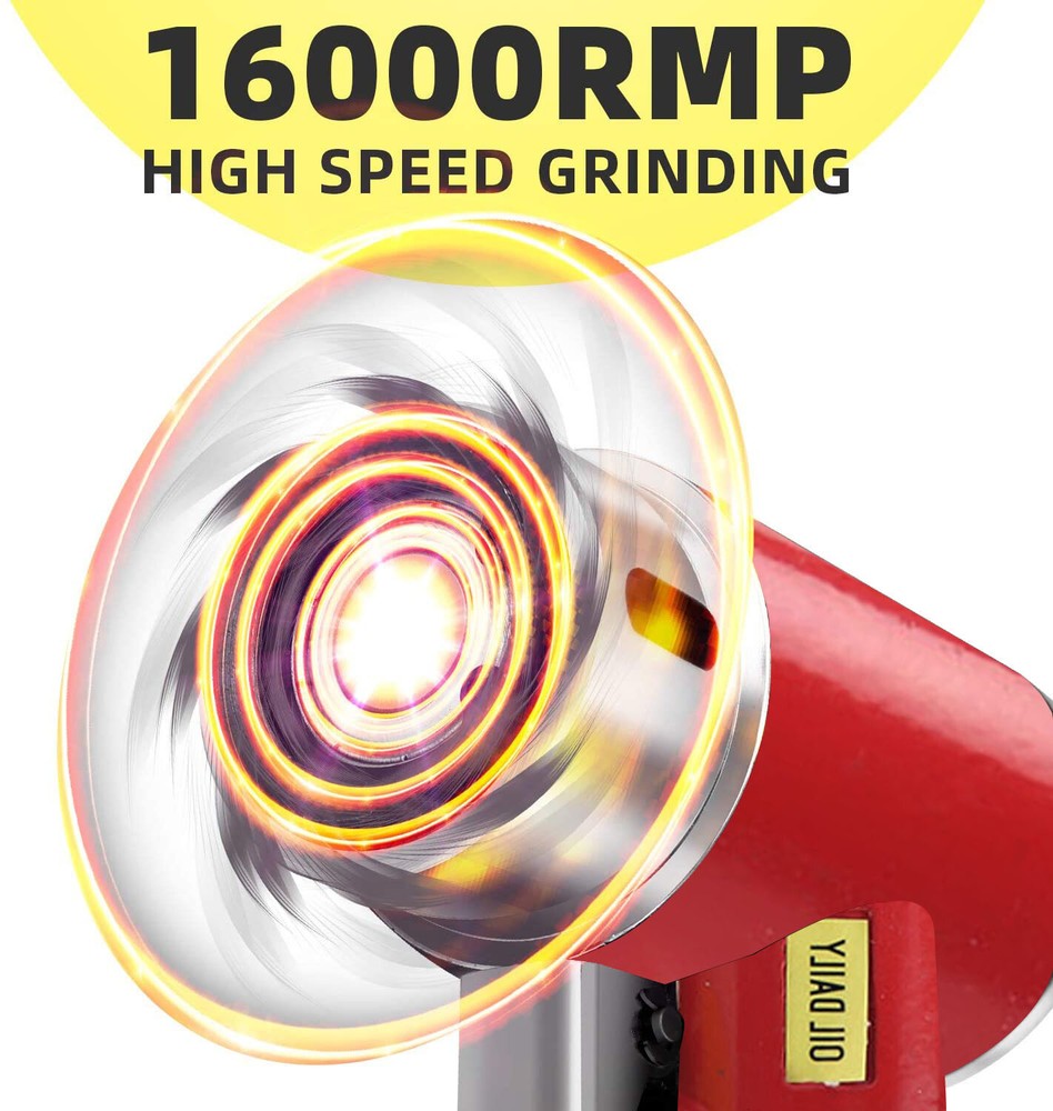 1"/2"/3" Random Orbit Air Sander Mini Grinding Machine Car Polisher Buffer 108PC