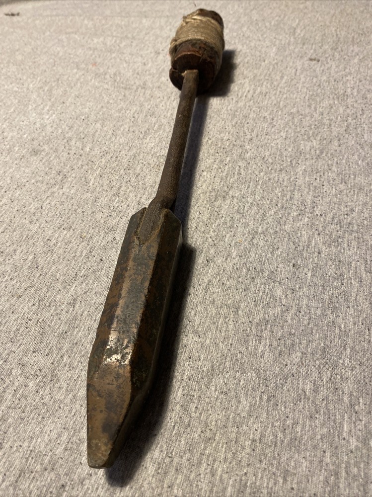 Antique #5 Solid Copper Soldering Iron