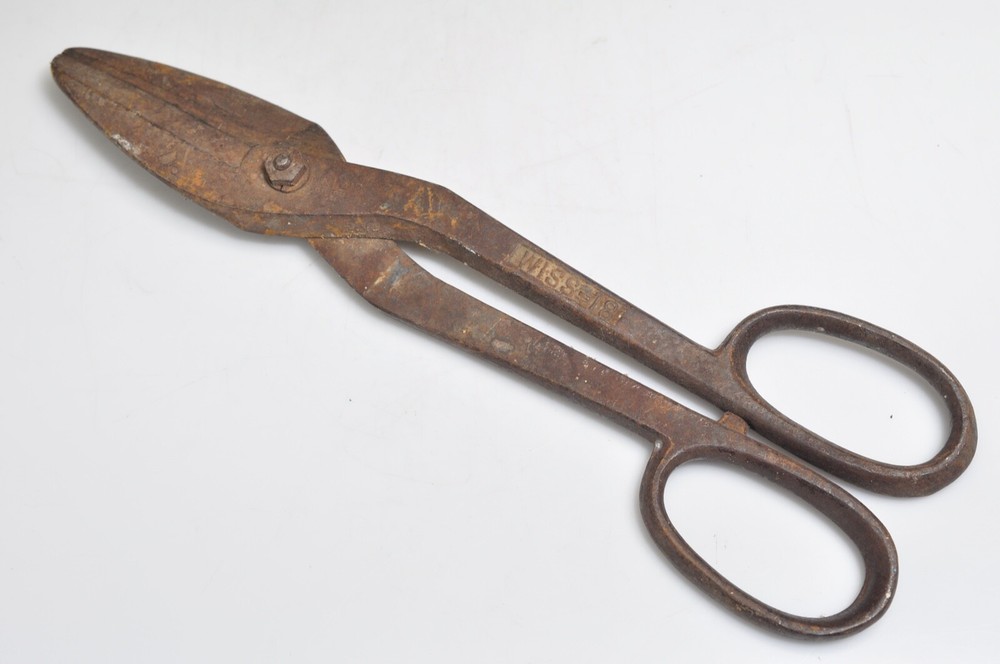 Vintage Wiss -18 TIN SNIPS Industrial Tools-