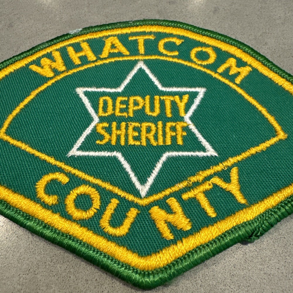 Whatcom County Washington State deputy sheriff patch