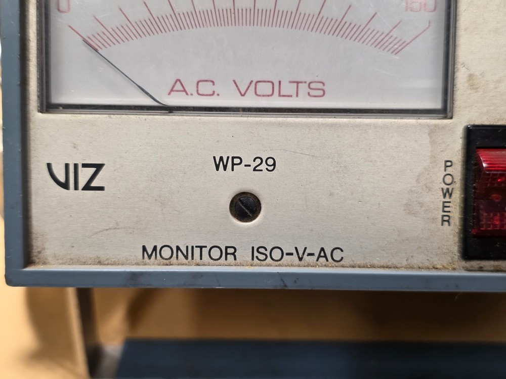 VIZ WP-29 Monitor ISO-V-AC