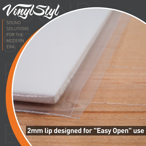 Vinyl Styl - Protective Outer Record Sleeves - 100 Count - ACCESSORIES