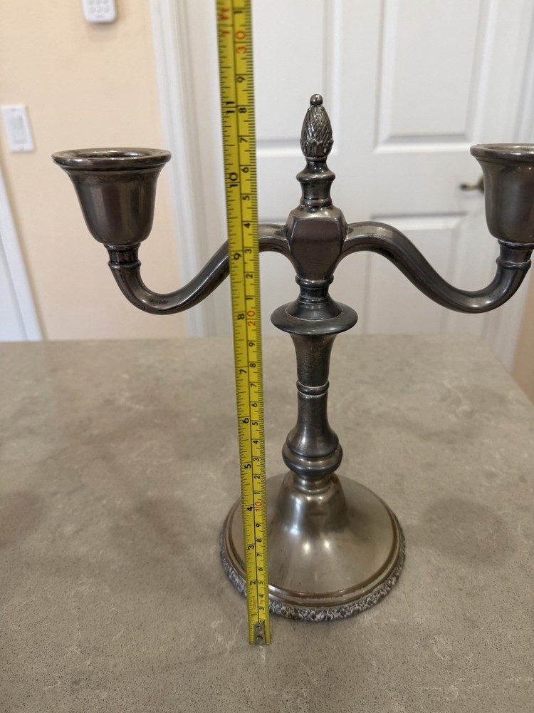 Vintage 2 Academy Silver On Candelabras