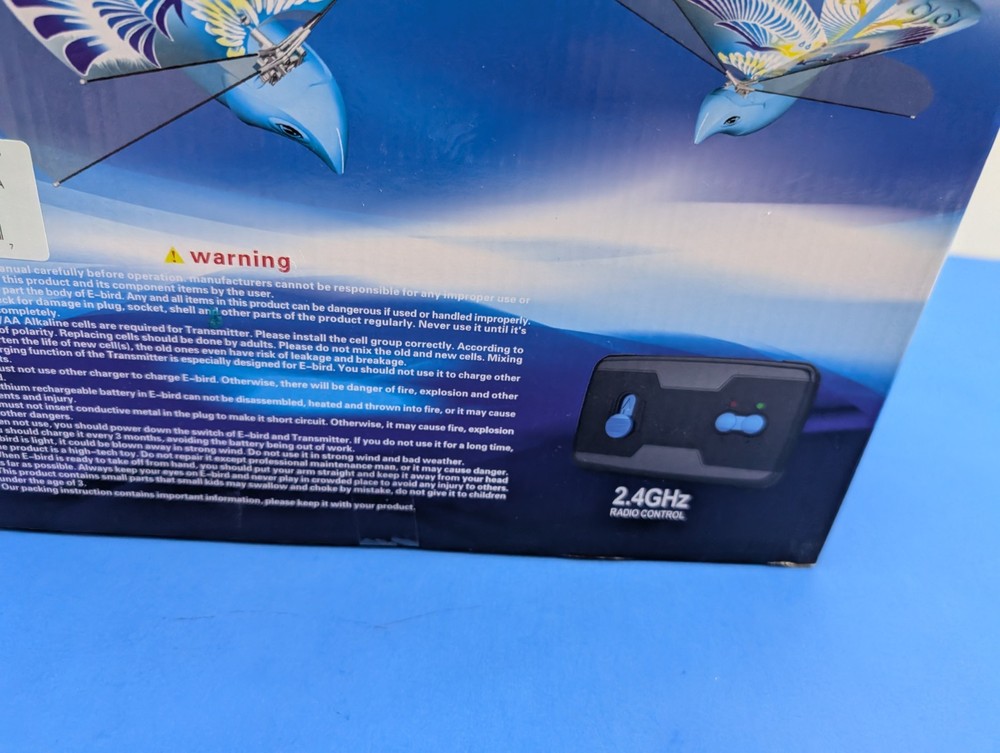 eBird RC Blue Pigeon Remote Control Bird Toy