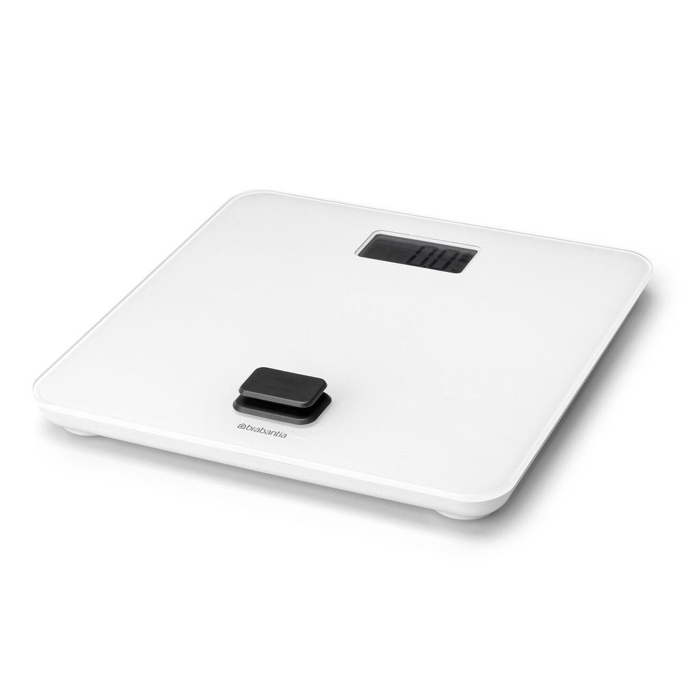 Brabantia Battery-Free Bathroom Scale (White)