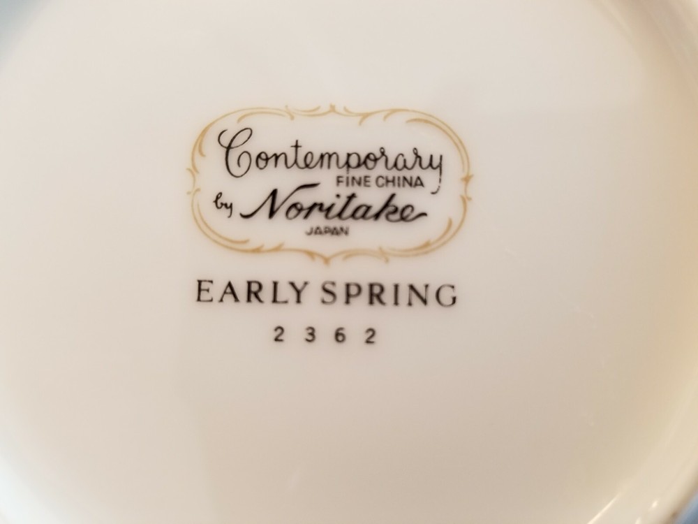 NORITAKE EARLY SPRING , Dinnerware Set , Pattern 2362 , 50 pieces Fine China