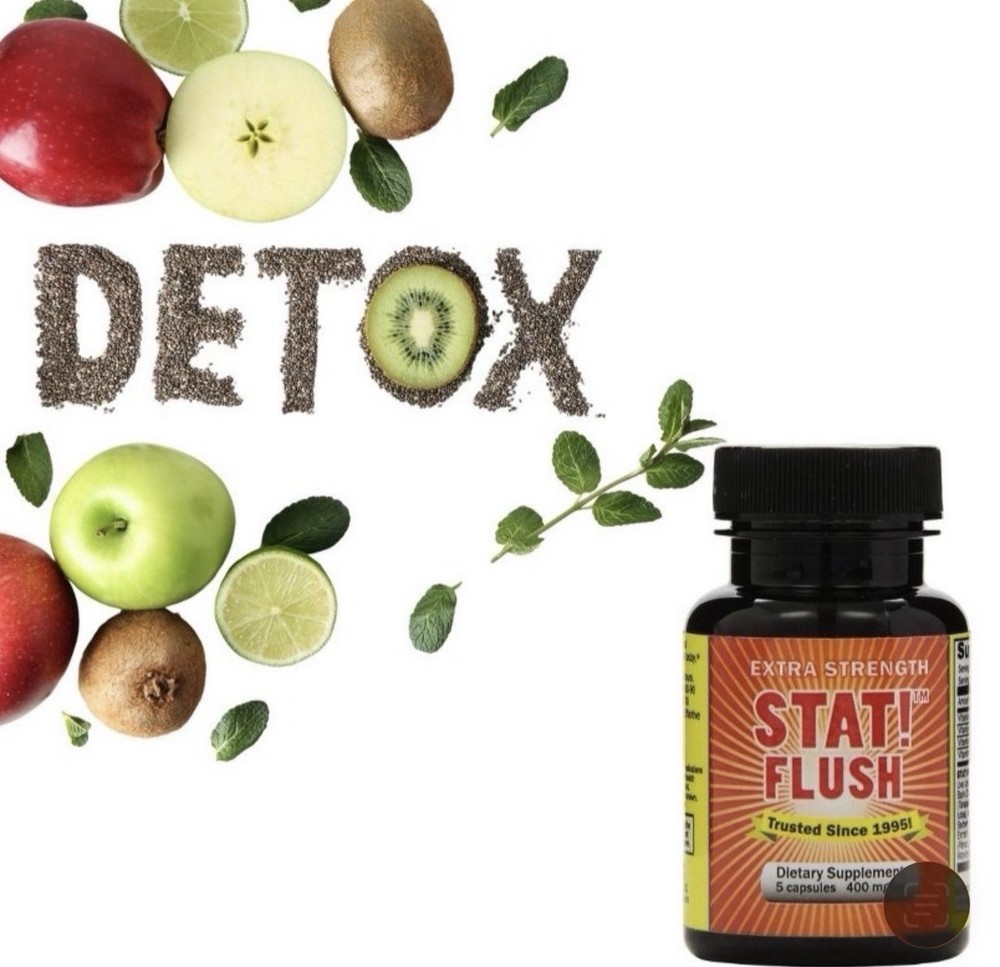 STAT! Flush Detox– 5 Detox Capsules! Extra Strength