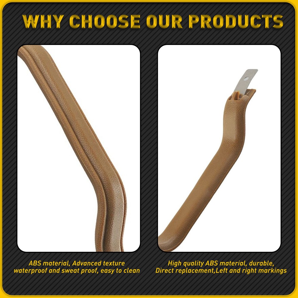 For 1987-1995 Wrangler YJ Interior Door Pull Handle Driver / Passenger Spice Tan