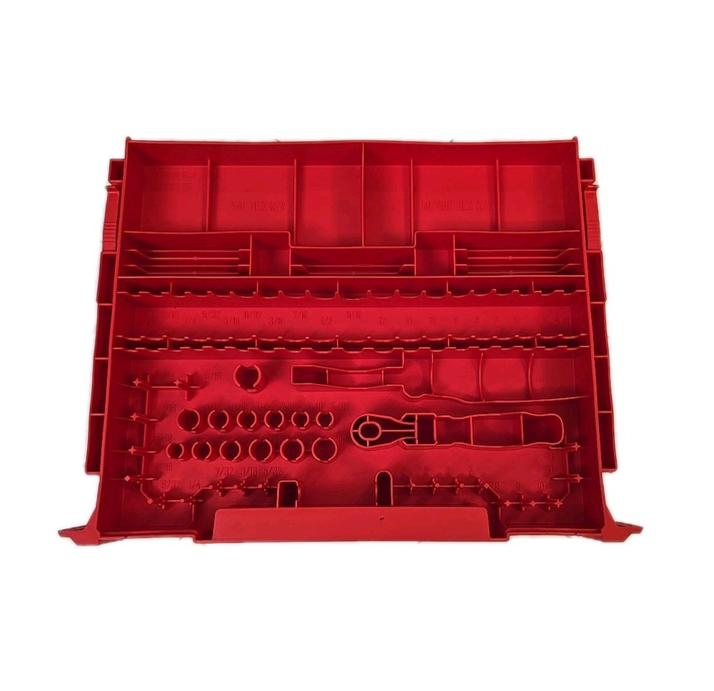 Empty Craftsman 3 Drawer Tool Case Versastack 242 PC *NO TOOLS, CASE ONLY*