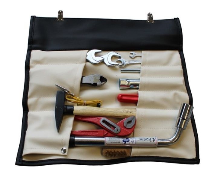 Universal Vintage Rolling Bag Tool Bag Including Tool Board Tool