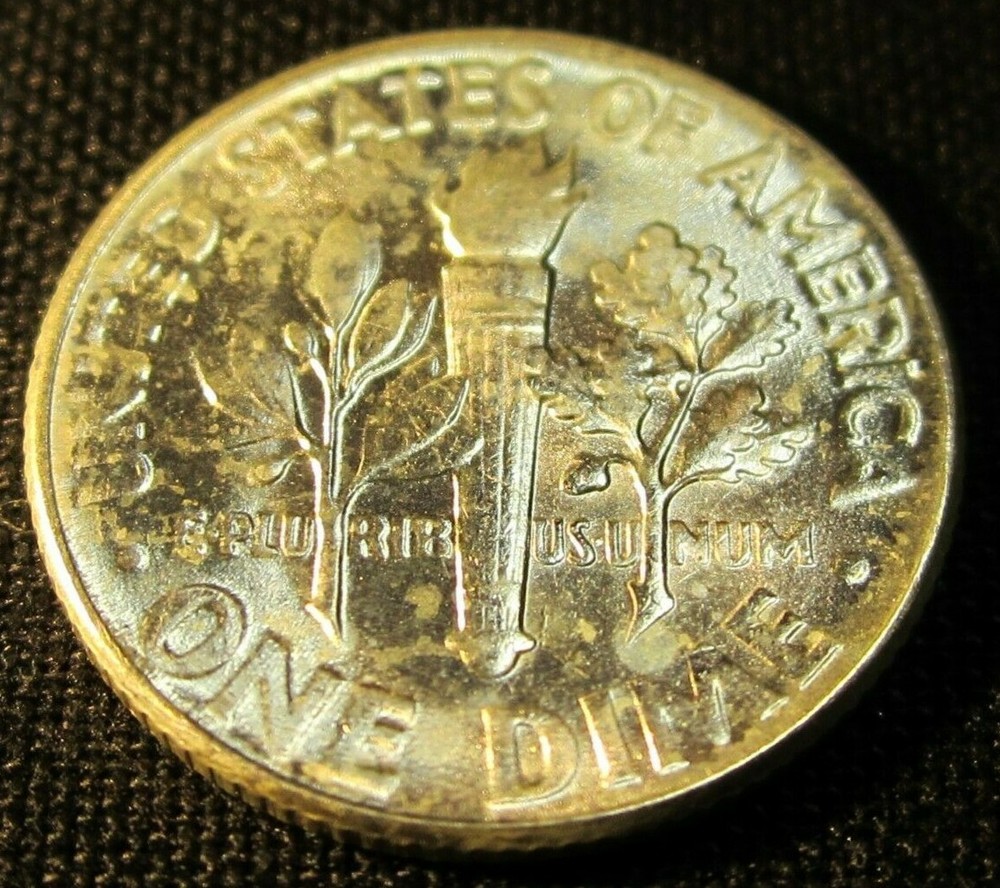1955 P Roosevelt Dime - 90% Silver - BU - Uncirculated