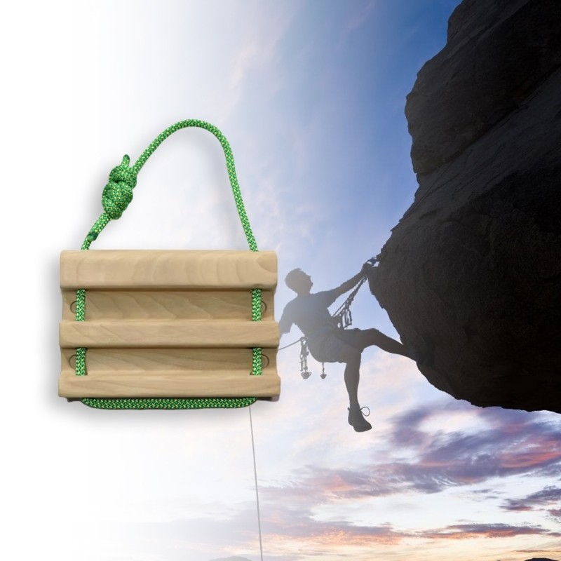 Pocket Small Hangs Board Forearm Exerciser Portable Climbing Training Board