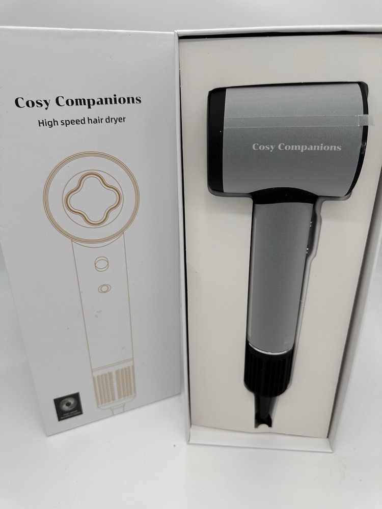 Brushless Hairdryer With Diffuser Attachment, New
