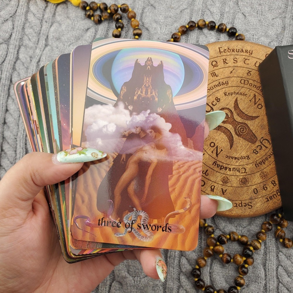 Serpentfire Tarot by Devany Wolfe 78 Card Tarot Deck USED